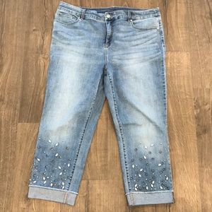 Chico’s Slim Leg Crop Jeans